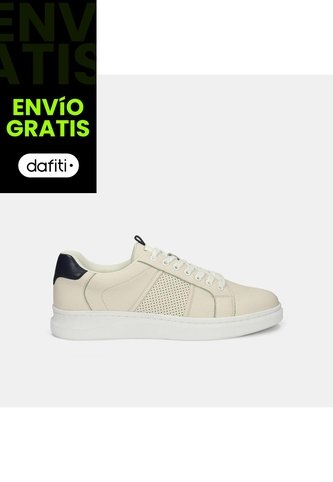 Tenis Para Hombre Bata Blanco Olaf Charlton Bata
