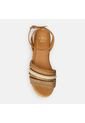Sandalias Para Mujer Bata Camel Jorami de Bata