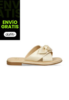 Sandalias Para Mujer Bata Champaña Iale