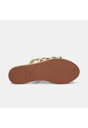 Sandalias Para Mujer Bata Champaña Kony