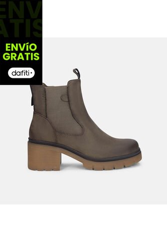 Botines Para Mujer Bata Café Claro Xena Bata