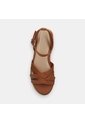 Sandalia Para Mujer Bata Café Claro Tati de Bata