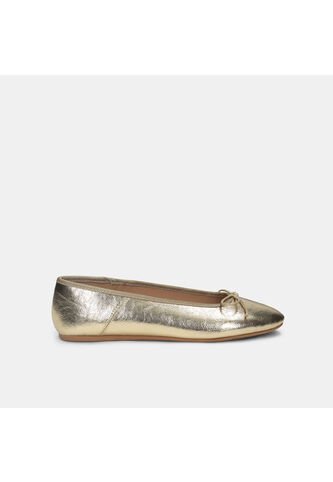 Baleta Para Mujer Bata Beige Delhi Bata