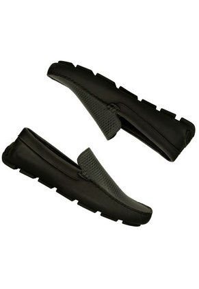 Mocasines Negro Bata Gorrion Moc Hombre