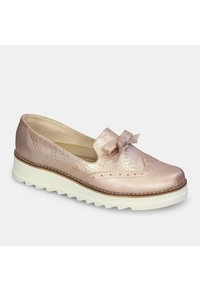 Mocasines Para Mujer Bata Dorado Jorun