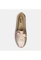 Mocasines Para Mujer Bata Dorado Jorun de Bata