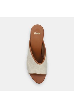 Sandalias Para Mujer Bata Almendra