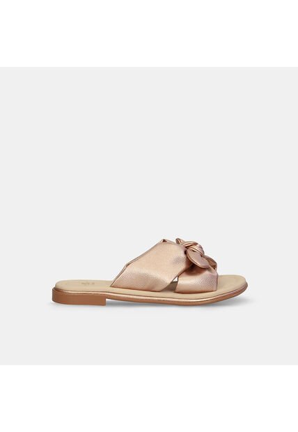 Sandalias Para Mujer Bata Dorado Jeptha
