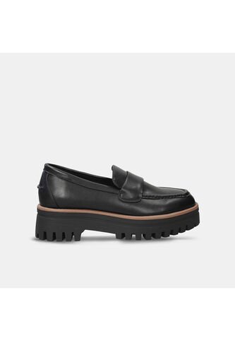 Mocasines Para Mujer Bata Negro Julieta Bata