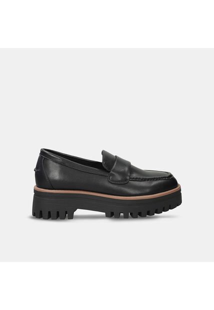 Mocasines Para Mujer Bata Negro Julieta