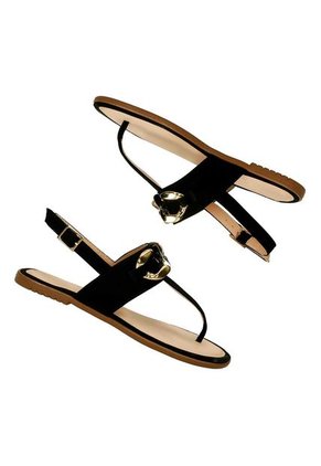 Sandalias Negro Bata Gisela Mujer