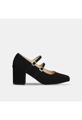Tacones Para Mujer Bata Negro Kalanie