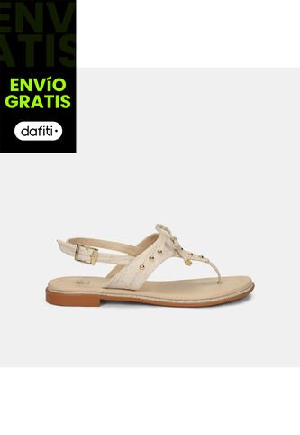 Sandalias Para Mujer Bata Beige Kimora Bata