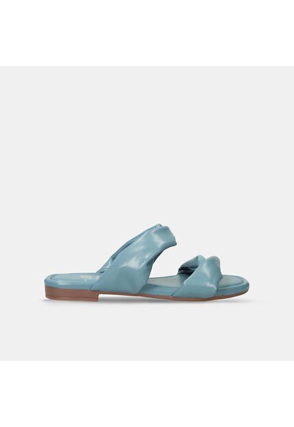 Sandalias Para Mujer Bata Azul Keiana
