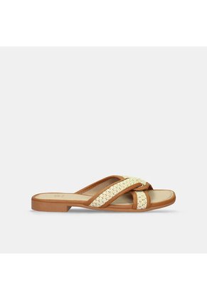 Sandalias Para Mujer Bata Beige Kenia
