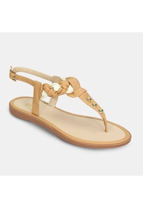 Sandalias Para Mujer Bata Camel Jailen