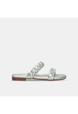 Sandalias Para Mujer Bata Plateado Kandela Bata