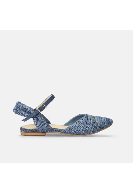 Baletas Para Mujer Bata Azul Kora