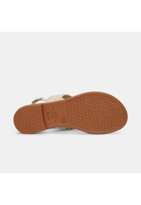 Sandalias Para Mujer Bata Beige Kimora
