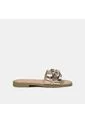 Sandalias Para Mujer Bata Beige de Bata