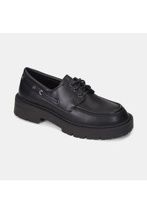Mocasines Para Mujer Bata Negro Madi