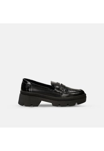 Mocasines Para Mujer Bata Negro Jefina Bata