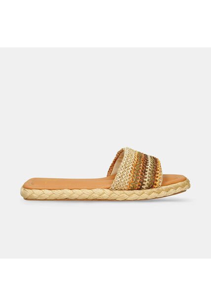 Sandalias Para Mujer Bata Dorado Jaquilyn