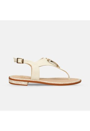 Sandalias Para Mujer Bata Champaña Jenifer