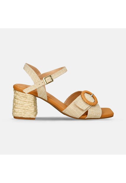 Sandalias Para Mujer Bata Beige Jenee