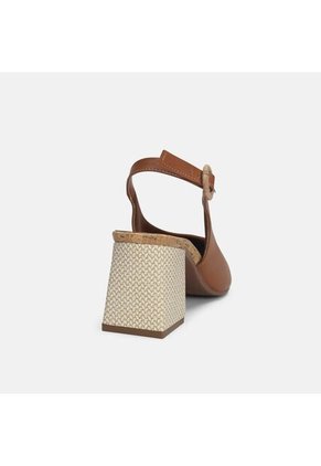 Tacones Para Mujer Bata Café Oscuro Laila