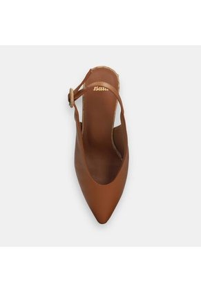 Tacones Para Mujer Bata Café Oscuro Laila