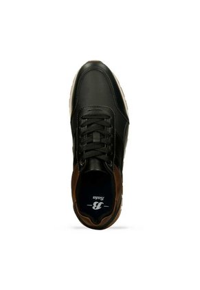 Tenis Casuales Negro-Café Bata Garfield Cor Hombre