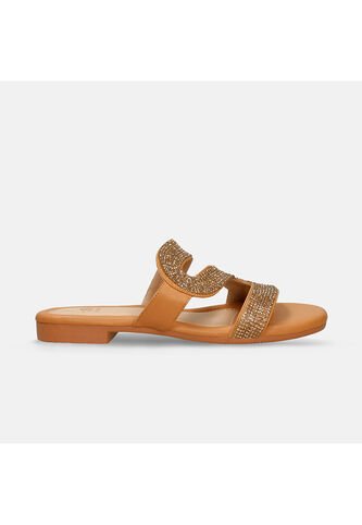 Sandalias Para Mujer Bata Camel Jenesys Bata