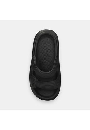 Pantufla Para Mujer Bata Negro Bata Luxe