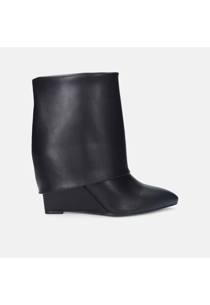 Botines Para Mujer Bata Negro Perrie Winter