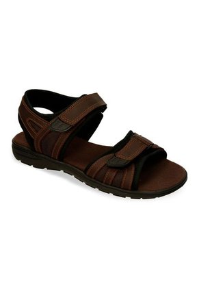 Sandalias Café-Negro Bata Gerson Sandal Hombre