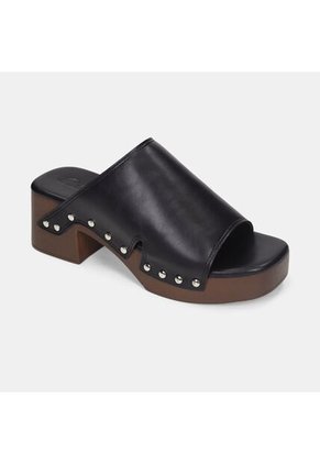 Sandalia Para Mujer Bata Negro Limena