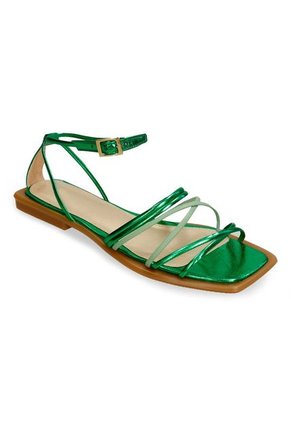 Sandalias Verde Bata Hana Mujer