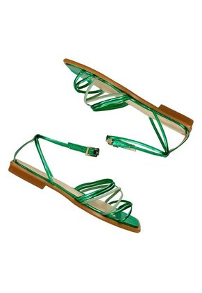 Sandalias Verde Bata Hana Mujer