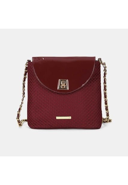 Cartera Para Mujer Bata Vino