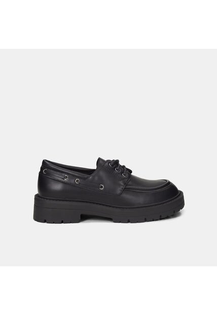 Mocasines Para Mujer Bata Negro Madi