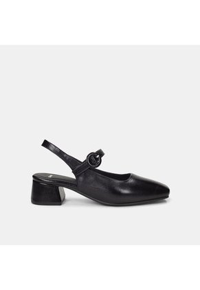 Tacones Para Mujer Bata Negro Kalila
