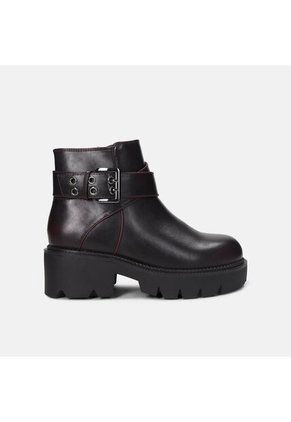 Botines Para Mujer Bata Rojo Palermo