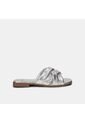 Sandalia Para Mujer Bata Plata Mila de Bata