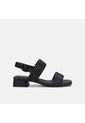 Sandalias Para Mujer Bata Negro Rebecca de Bata