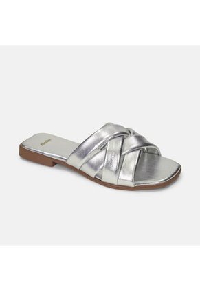 Sandalia Para Mujer Bata Plata Mila