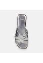 Sandalia Para Mujer Bata Plata Mila de Bata