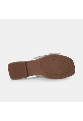 Sandalia Para Mujer Bata Plata Mila