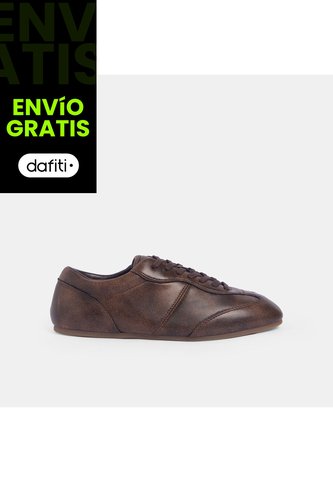 Tenis Para Mujer Bata Café Oscuro Anversa Casual Bata
