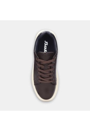 Tenis Para Hombre Bata Café Oscuro Perrie Casual